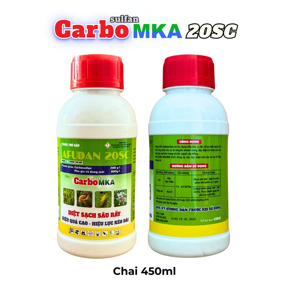 Carbosulfan MKA 20SC quản lý sâu rầy phổ rộng